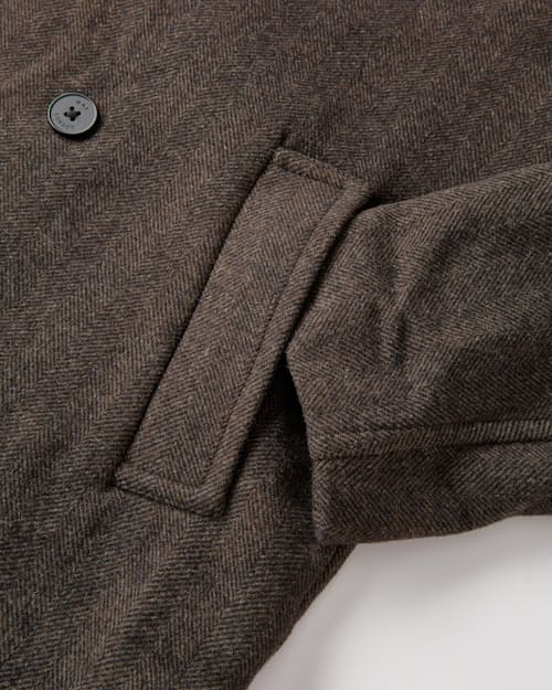laydown detail image of Magnus Double Breasted Overcoat