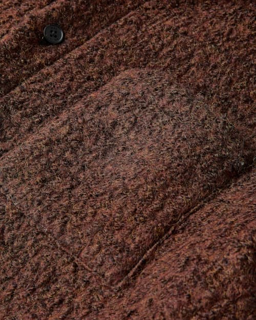 laydown detail image of Mount Reversible Overshirt
