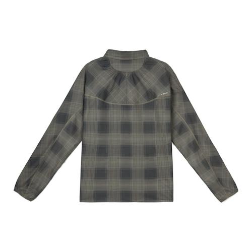 laydown image of Peaceshell River Shirt