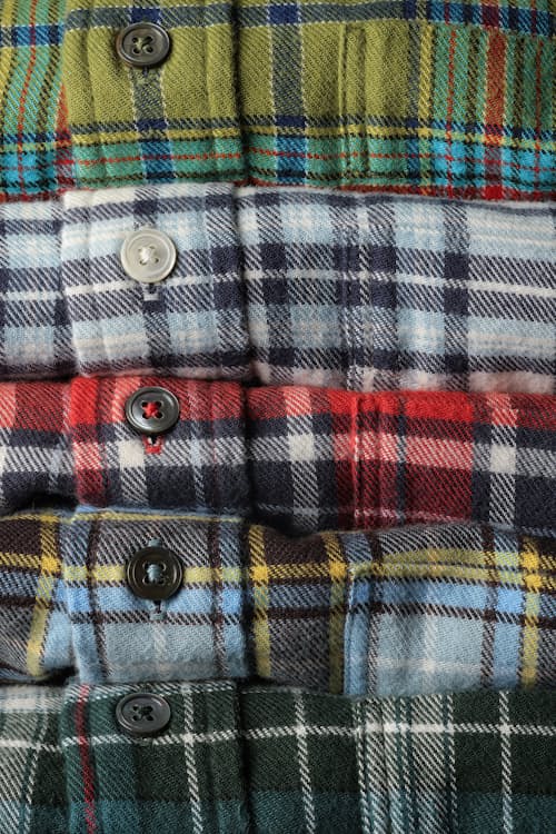 laydown detail image of Flyweight Flannel Shirt