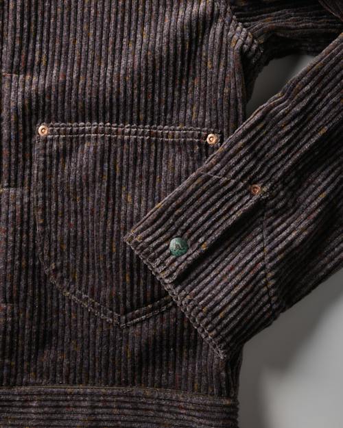 laydown detail image of Donegal Corduroy Ranch Jacket