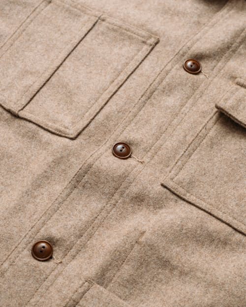 laydown detail image of Wool Blend Chore Jacket