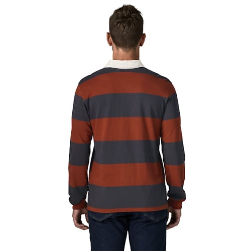 on model image of Long-Sleeved Rugby Shirt