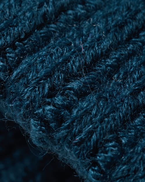 laydown detail image of Japanese Rib Knit Beanie