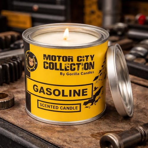 lifestyle image of Gasoline Scented Candle