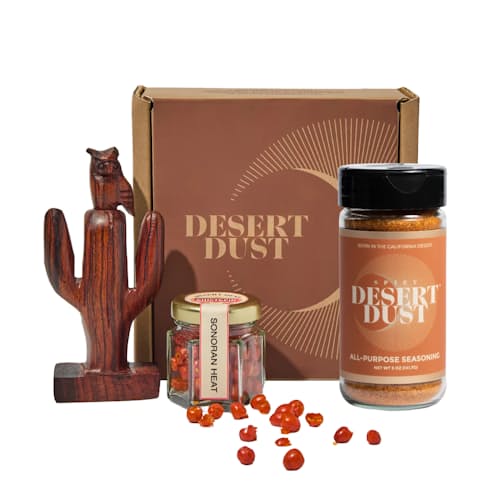 laydown image of The Desert Heat Chiltepin Gift Set