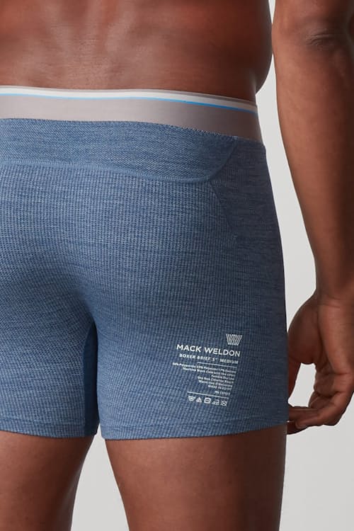 on model image of Airknit Boxer Brief- 3 Pack
