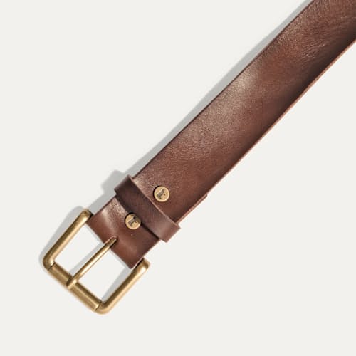 laydown detail image of Vintage Washed Belt