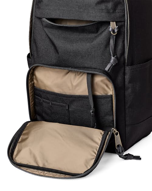 laydown detail image of Dryden Nylon Backpack - 25L