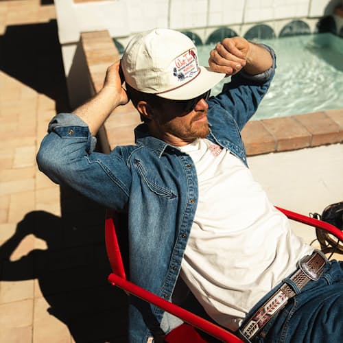 lifestyle image of West Texas Municipal Hat