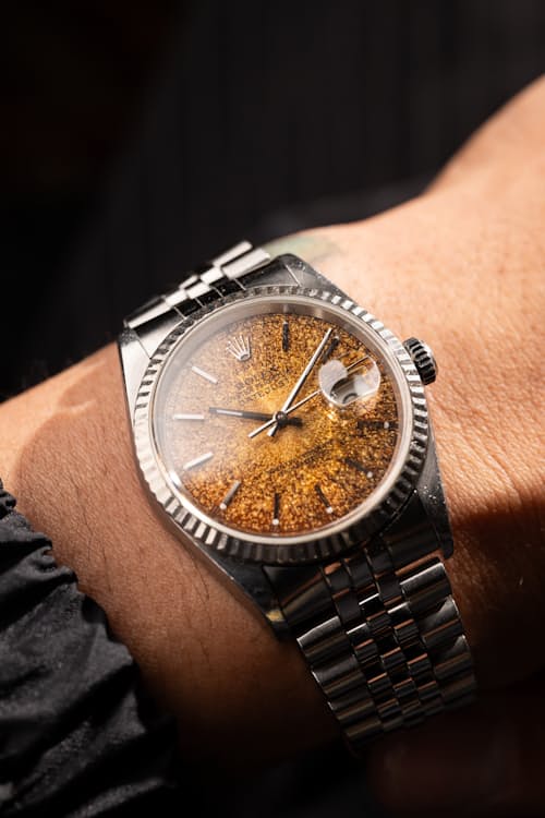 lifestyle image of 2001 Rolex 62510H Tropical Lava Datejust