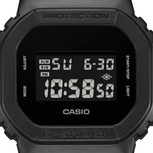 laydown detail image of 5600 Series Watch - DW5600UBB-1