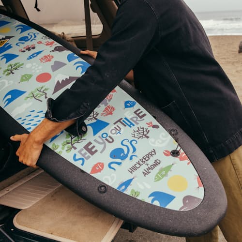 laydown image of R-Series 6'4" - Huckberry x Yusuke Hanai Exclusive