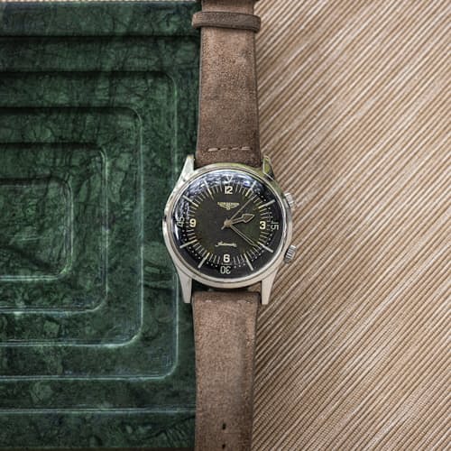 laydown image of Longines - Legend Diver