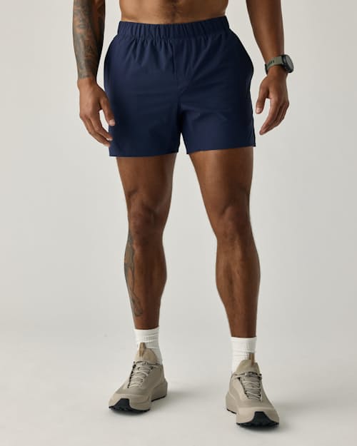 on model image of Sevens Sport Short Lined - 5"
