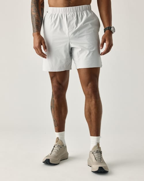 on model image of Sevens Sport Short Lined - 7"
