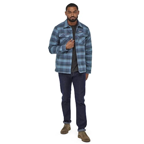 laydown image of Insulated Fjord Flannel Jacket