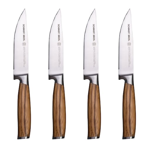 laydown image of 4 Pc Steak Knife Set