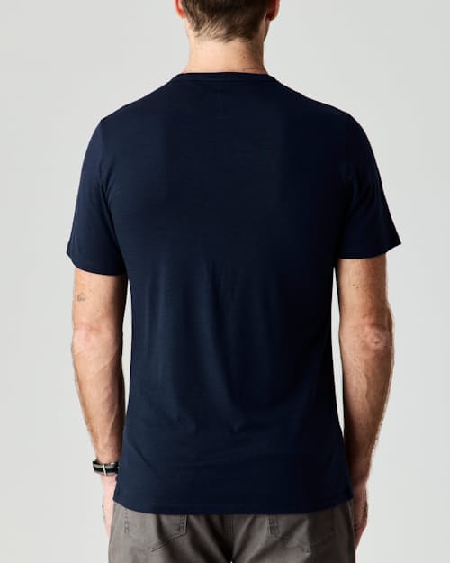 lifestyle image of 72-Hour Merino T-Shirt - Slim Fit