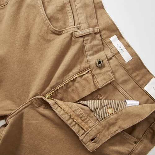laydown detail image of Moleskin Jean