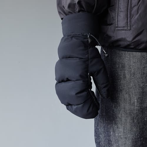 laydown image of Goretex Mittens