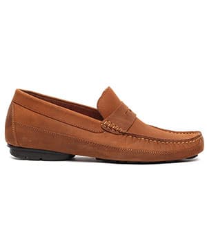 laydown image of Moreno Loafer (Oak)