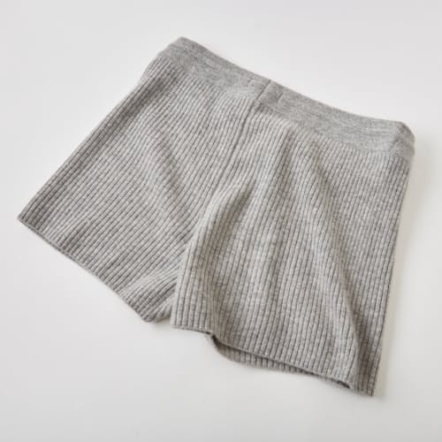 laydown image of Women's Luxe Ribbed Short