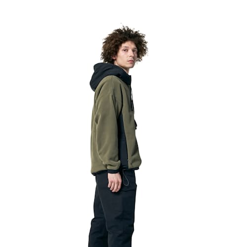 laydown image of Anorak Fleece