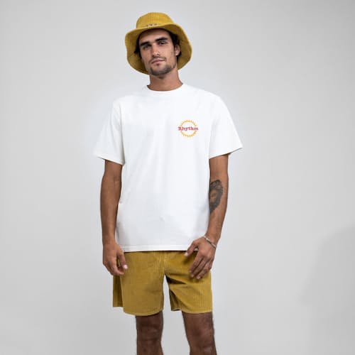 laydown image of El Sol Vintage Tee