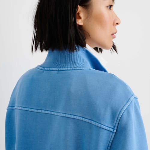 laydown image of Penny Fleece Pullover