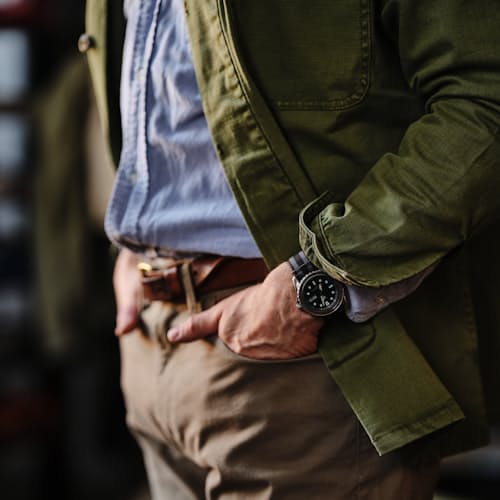 laydown image of Fatigue Jacket