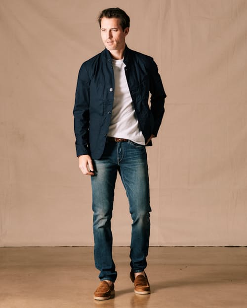 on model image of Flyweight Flex Blazer