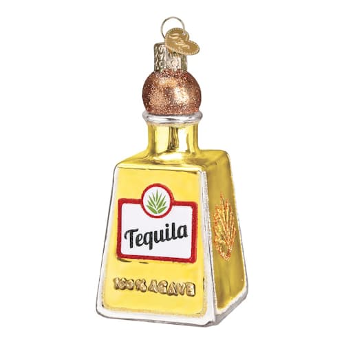 laydown image of Tequila Bottle