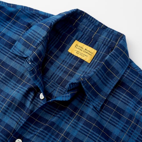 laydown image of Lax Short Sleeve Shirt