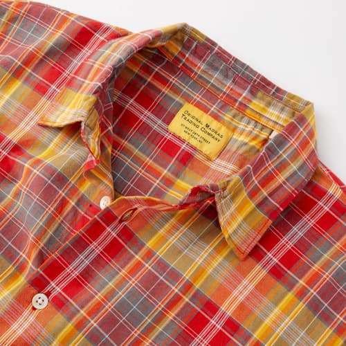 laydown image of Lax Short Sleeve Shirt