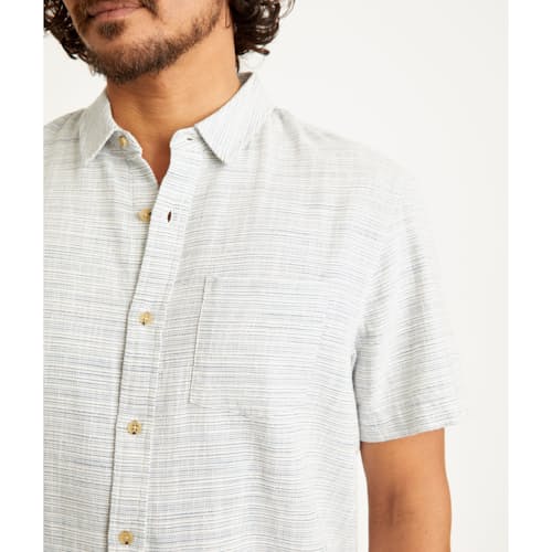 laydown image of Selvage Short Sleeve Shirt