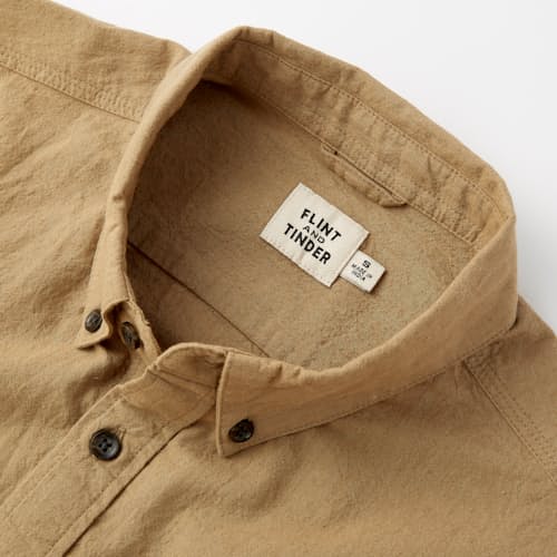 laydown image of Cotton Linen Shirt
