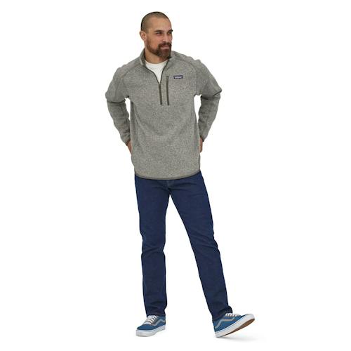 laydown image of Better Sweater 1/4 Zip Fleece
