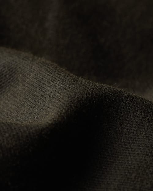 laydown detail image of Flannel-Lined Waxed Trucker Jacket - Tall