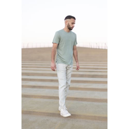 lifestyle image of Cham Linen Pants