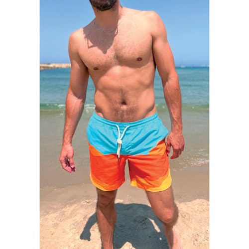 laydown image of Ridge Swim Trunk - 6.3"