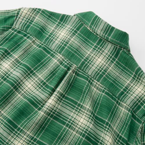 laydown detail image of Washed Flannel Workshirt - Exclusive