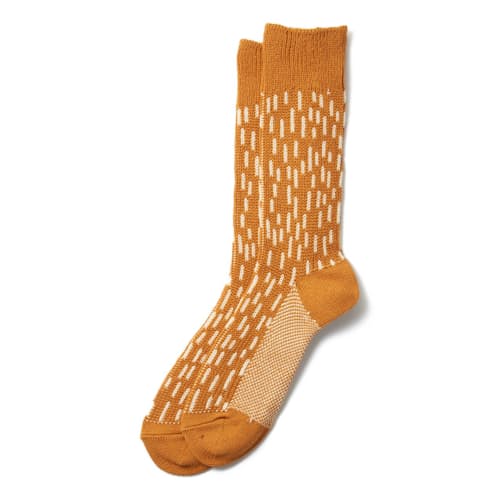 laydown image of Rain Drop Crew Socks