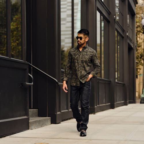 lifestyle image of Donegal Architect Shirt
