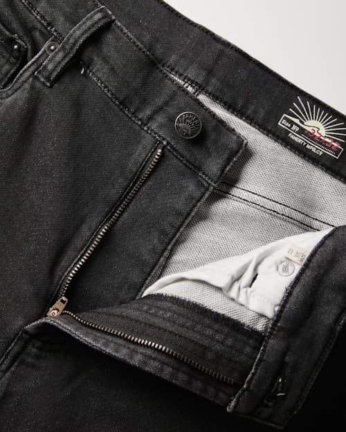 laydown detail image of Stretch Terry 5-Pocket Pant - Slim Straight