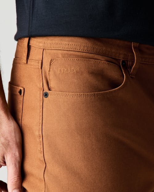 lifestyle image of Rover Double-Knee Work Pant - HB Slim