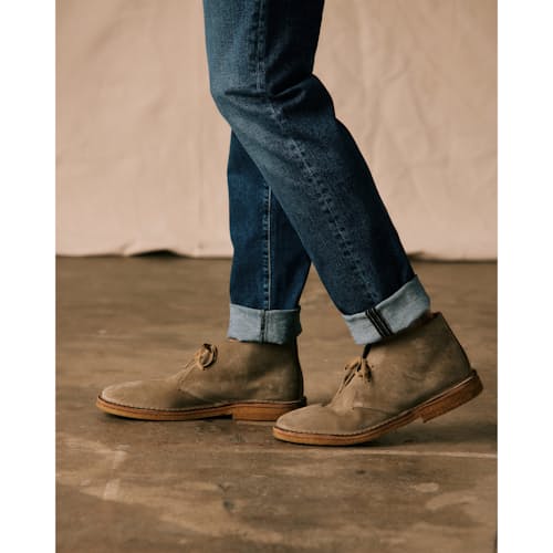 on model image of All-American Stretch Denim - HB Athletic Tapered