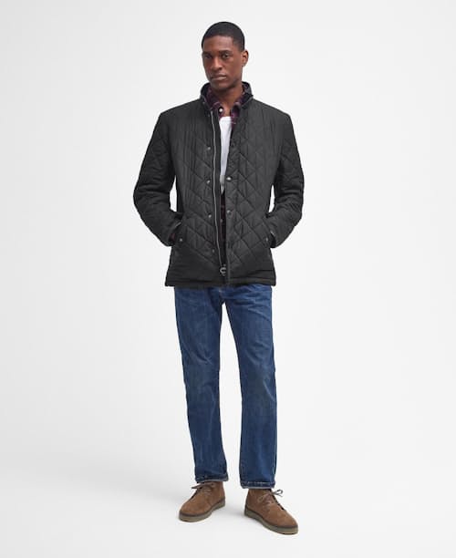 on model image of Powell Quilted Jacket