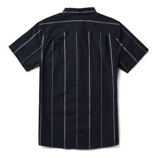laydown image of Journey Stripes Short Sleeve Shirt