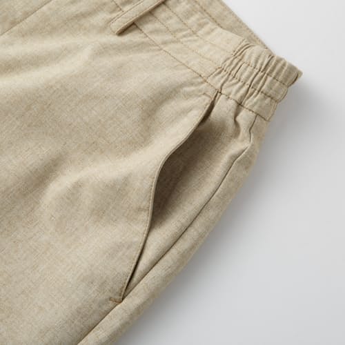 lifestyle image of Wrinkle-Free Linen Short - 9"